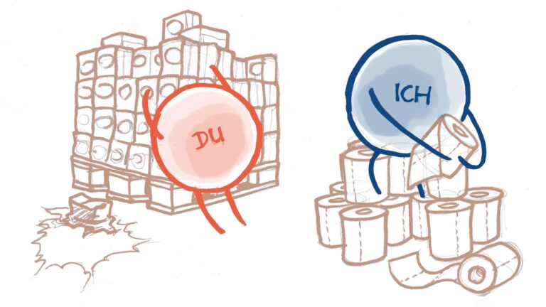 Alle denken an sich. Nur ich denk‘ an mich!