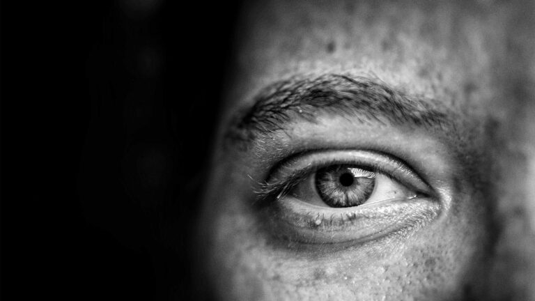 Er leitet uns mit seinen Augen