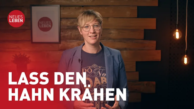 Lass den Hahn krähen