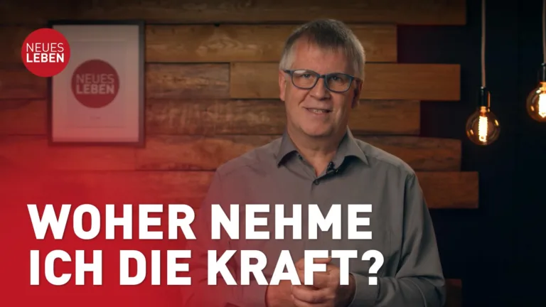 Woher nehme ich die Kraft?